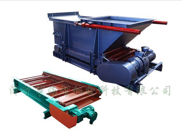 鏈板式給料機(jī)包括電控系統(tǒng)，電控系統(tǒng)包括就地控制系統(tǒng)和/或遠(yuǎn)程控制系統(tǒng)